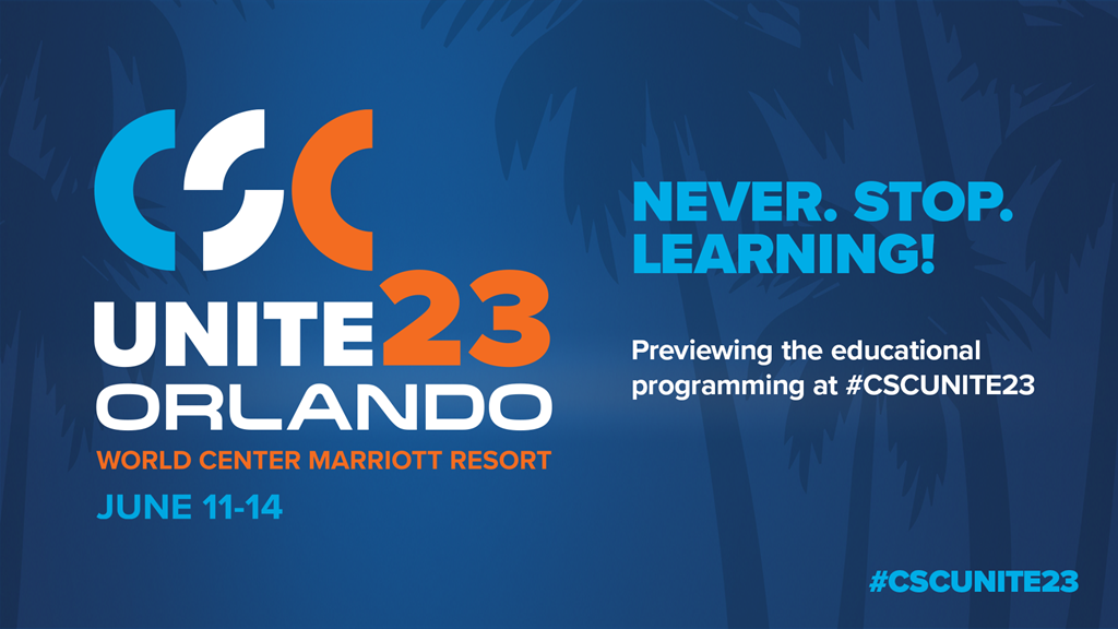 #CSCUNITE23 Educational Sessions